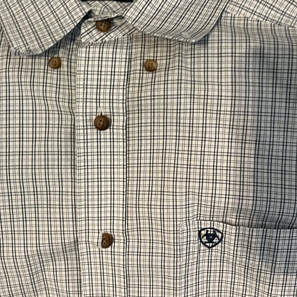 Ariat Wrinkle Free Winton Classic Fit Shirt XL/TG - Picture 3 of 9
